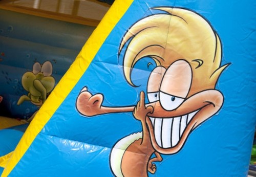 Springkussen Seaworld mini met dak